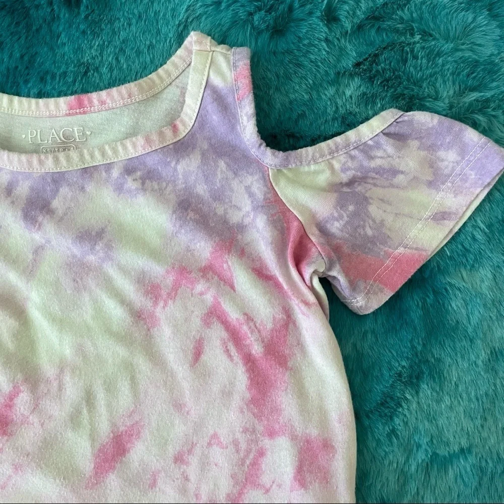 Children’s Place Toddler Girl Cutout Tee Size XS (4T)